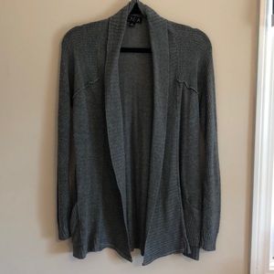 Grey cardigan